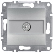 EPH3200261 TV розетка проходная 4 dB Asfora. Цвет Алюминий