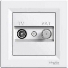 EPH3400121 Розетка TV-SAT концевая 1 dB Asfora. Цвет Белый