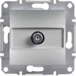 EPH3700161 Розетка SAT концевая 1 dB Asfora. Цвет Алюминий