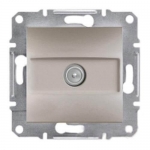 EPH3700169 Розетка SAT концевая 1 dB Asfora. Цвет Бронза