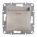 EPH6200169 Карточный выключатель Asfora IP20. Цвет Бронза